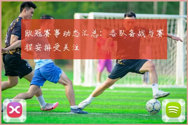 欧冠赛事动态汇总:各队备战与赛程安排受关注